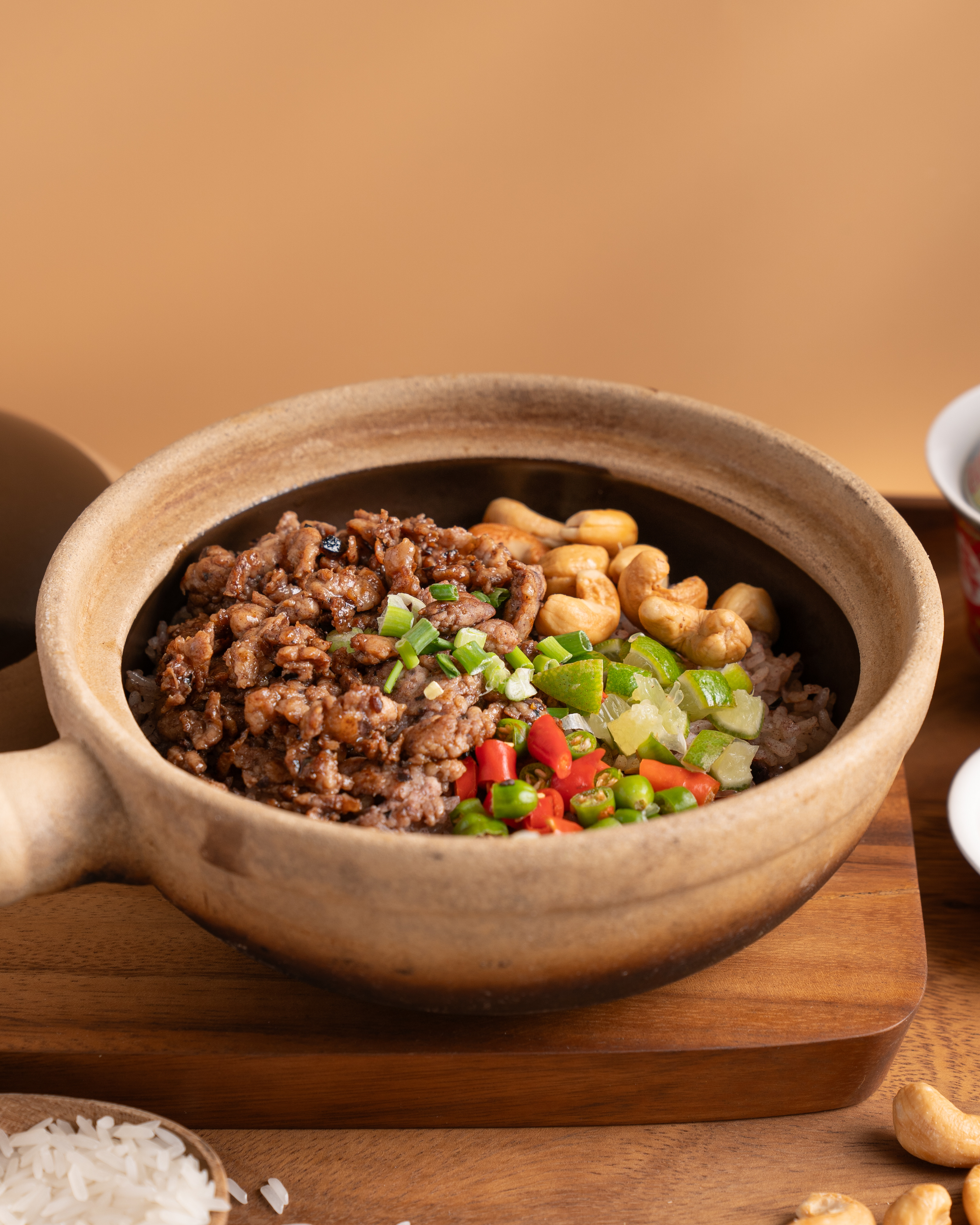 CLAYPOT RICE WITH BLACK OLIVE